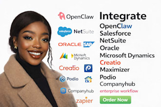 setup salesforce netsuite oracle sap microsoft dynamic crm enterprise automation