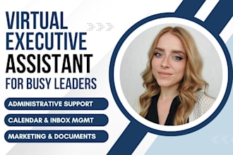 provide executive assistance for busy leaders
