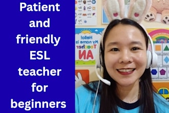 your friendly tesol english teacher for beginners