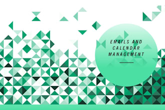 manage emails and calendar
