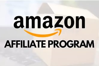 create a amazon affiliate,associate or store account for you