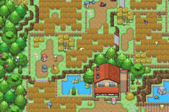 do 2d pixel art tileset for rpg, retro, indie, top down game map art assets