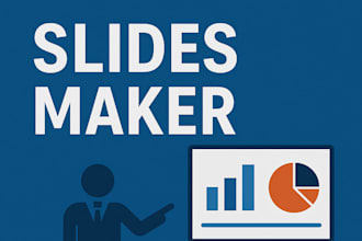 make a professional presentation slides for you