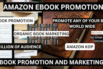 do book publishing, ebook launch, kdp promotion and all in one ebook marketing
