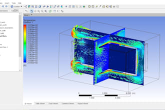 perform cfd, fea, and structural analysis using ansys, abaqus and comsol