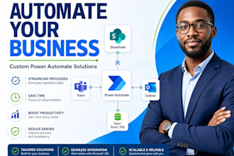 build advanced power automate workflows and sharepoint automation