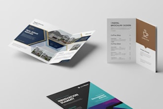 design a professional print ready brochure or catalog with expert layout