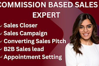 do commission based sales closer lead generation sales rep telemarketing