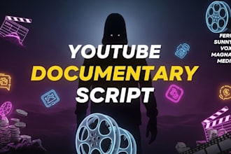 write fern sunnyv2 magnates youtube documentary script writing video scripts