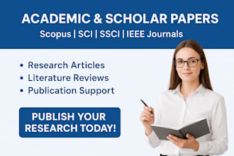 write and publish your academic paper in scopus sci ssci or ieee journals