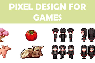do pixel design for games