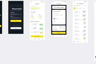 develop wallet app, crypto wallet app, fintech app, payment app, cash app