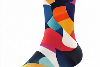 create socks design and patterns