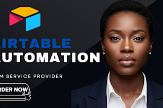 design airtable CRM with automation, database design, and seamless integrations