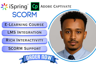 create interactive scorm 3 0 elearning courses in adobe captivate or ispring