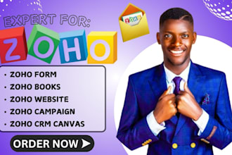 zoho website zoho expert for zoho website zoho crm canvas zoho forms zoho books