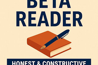 beta reader service for fiction writers seeking honest feedback