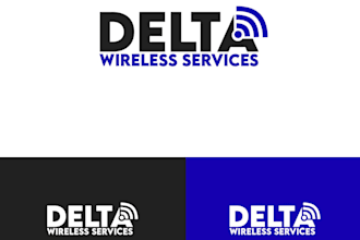do modern custom signal logo design