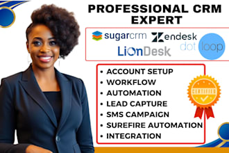 do real estate sugarcrm zendesk leadsquared liondesk dotloop automation surefire