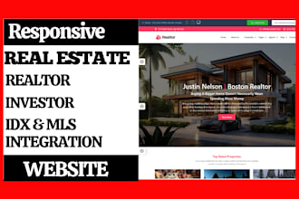 design real estate website investor website realtor website idx mls website