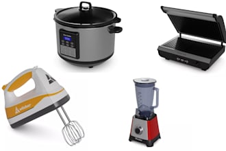 product visualization 3d appliances product modeling product design 3d rendering