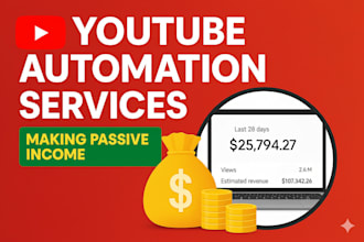 be your youtube automation or faceless channel expert