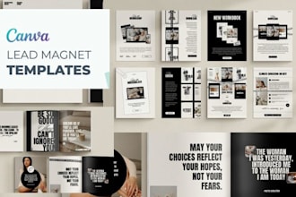 design professional whitepaper, freebie, one pager, letterhead, lead magnet
