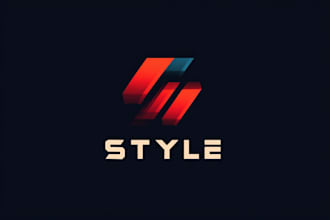 create vector style logo