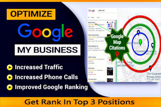 optimize gmb listing for local SEO google maps ranking