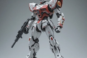 make your robotic mecha in dynamic poses