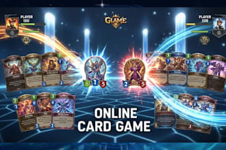 engaging online multiplayer card game card game development trading card design
