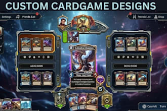 create captivating online mobile game, multiplayer card game tcg ccg online game