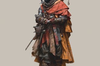 do original fantasy character art