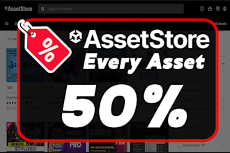 help you find unity asset store assets at the best deals