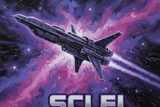 draw a sci fi spaceship design