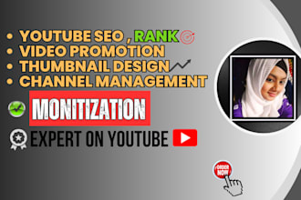 complete youtube promotion for fast monetization