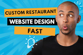 design and build a modern wordpress restaurant website