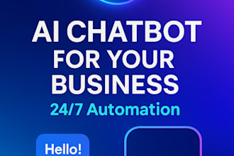build a custom ai chatbot for your business website or social media