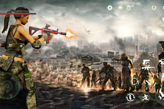 develop 3d action shooting game survival shooting game multiplayer shooting game