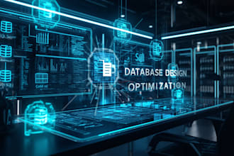 design, optimize, and manage sql server or mongodb databases
