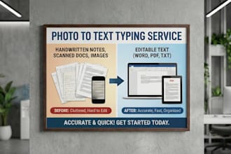 photo to text typing service