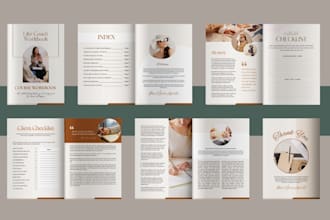 lead magnet, canva ebook, workbook, workbook design, canva workbook