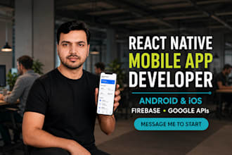 build a fast react native app for android and ios