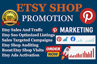 do etsy store promotion to increase etsy traffic