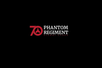 design retro modern anniversary logo