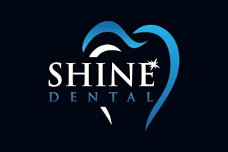 make a high quality dental logo for you with new concept