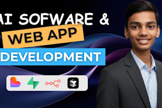 build web apps, ai software, with backend