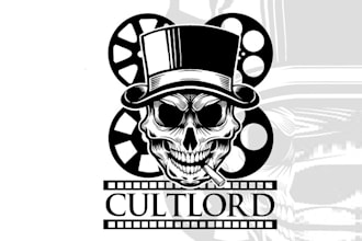 design flawless cool hip logo for a youtube channel movies