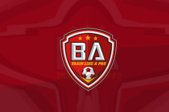 design corporate soccer and fitness logo