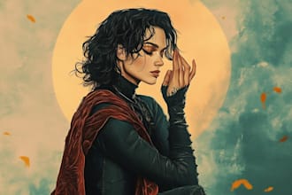 create victor portrait for collectors or personal projects